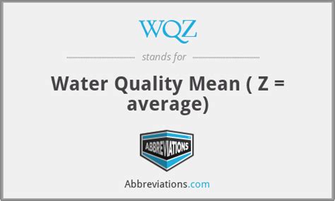 wqz|WQZ Abbreviation Meaning